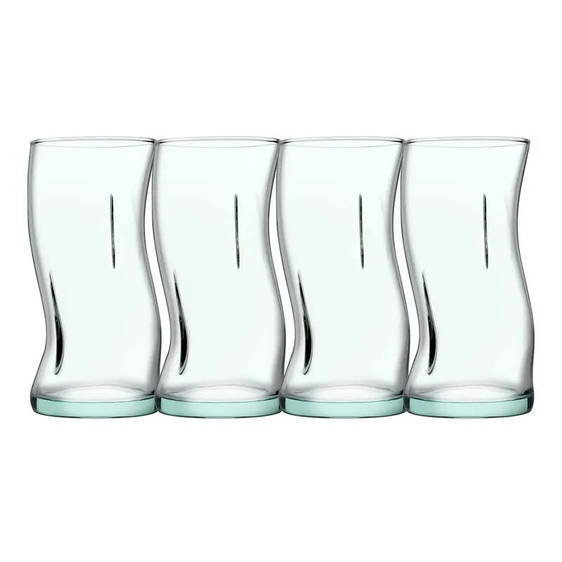 Top-Preis Cocktailgläser, Longdrinkgläser, Trinkgläser 4er-Set - Amorf, 440 ml - Perfekt für Cocktails & Longdrinks